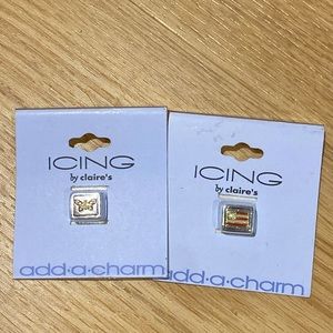 Charm Bracelet Charms 🦋 & 🇺🇸